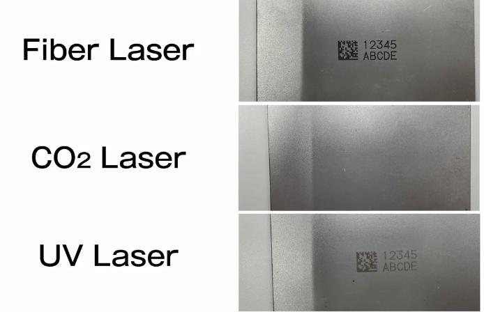 Fibră vs CO2 vs marcare cu laser UV