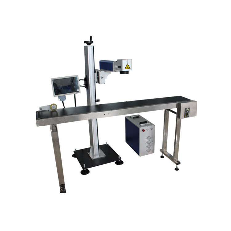 Online Flying 5W UV Laser Marking Machine Imprimanta laser pentru plastic